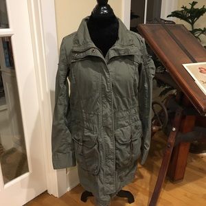 Eddie Bauer OliveGreen Surplus Style Cotton Jacket